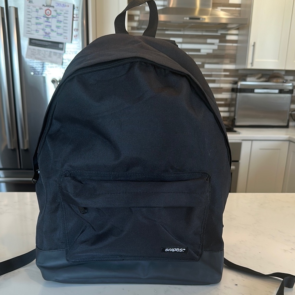 SNIPES Black Backpack